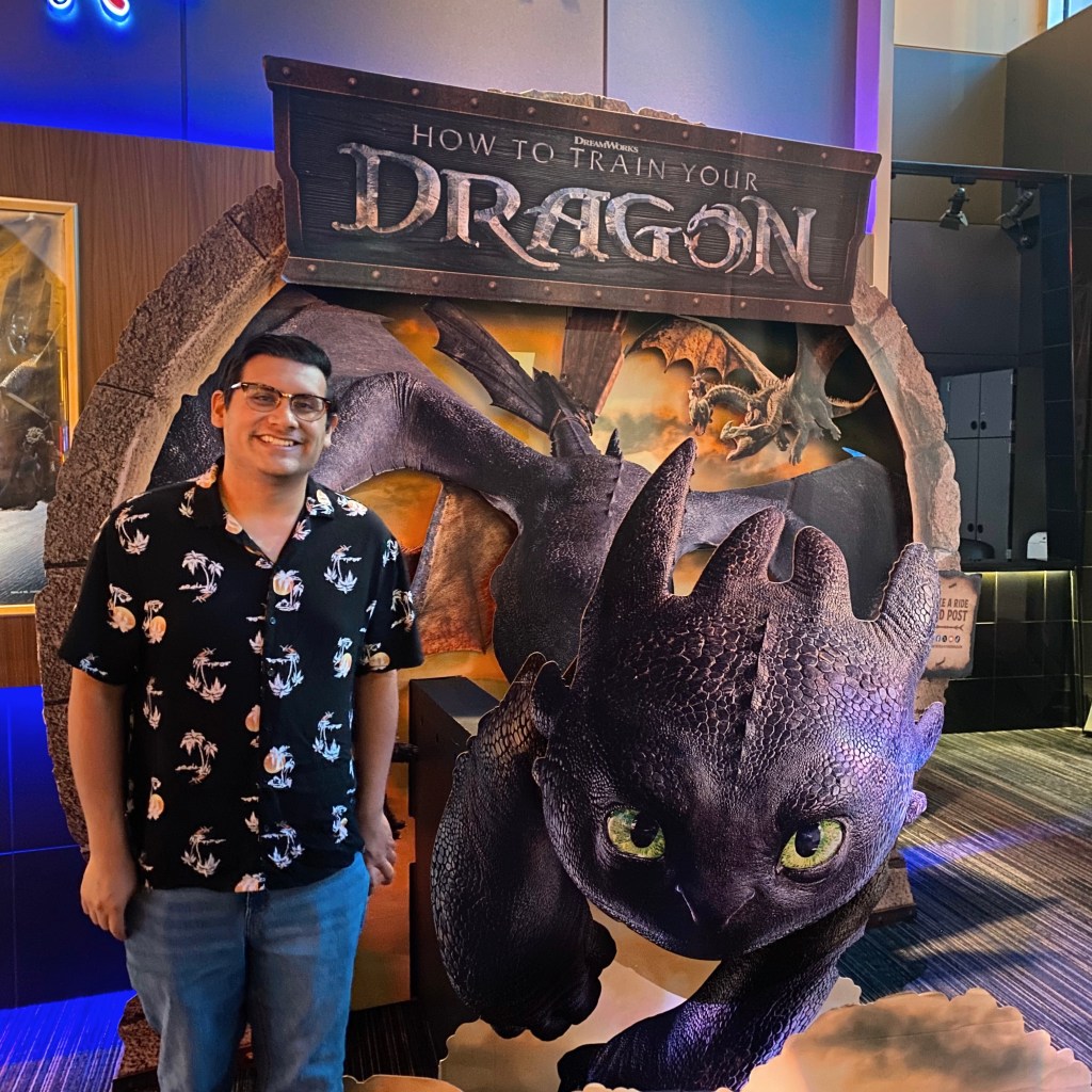 Arty Feliz at the film of How to Train Your Dragon Live Action Movie